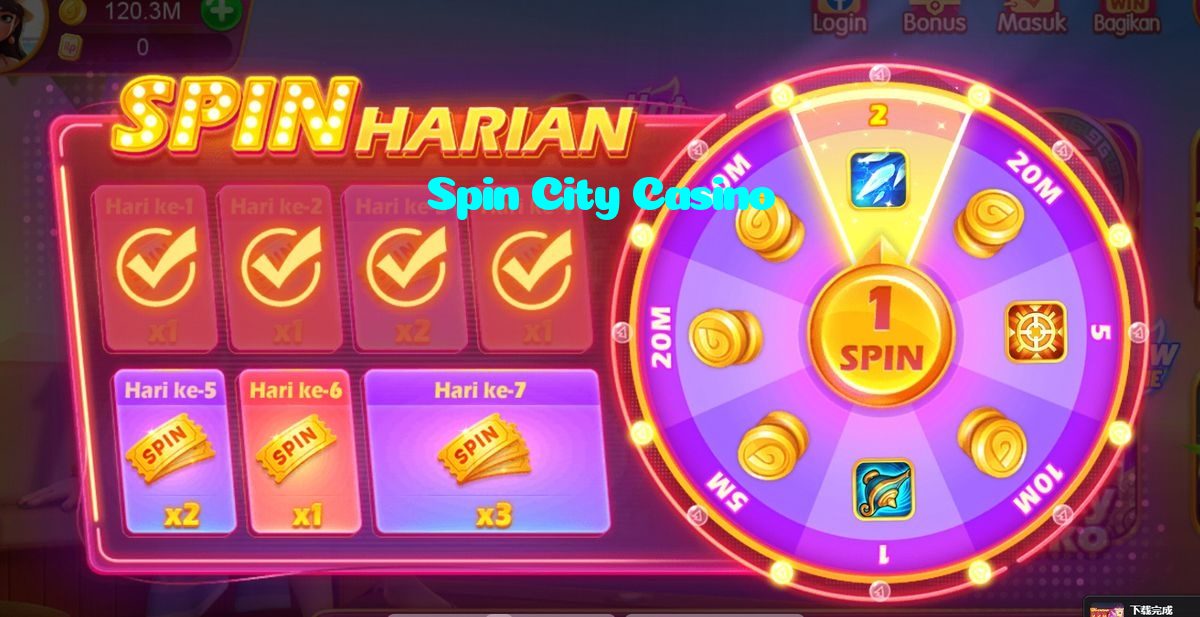 Spin City Casino casino presented on mobile device in Pakistan with slots and live games